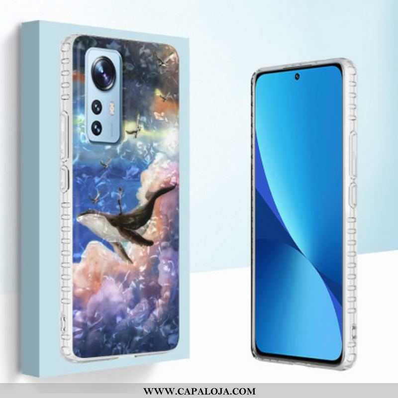 Capa Para Xiaomi 12 / 12X Baleia Estilizada