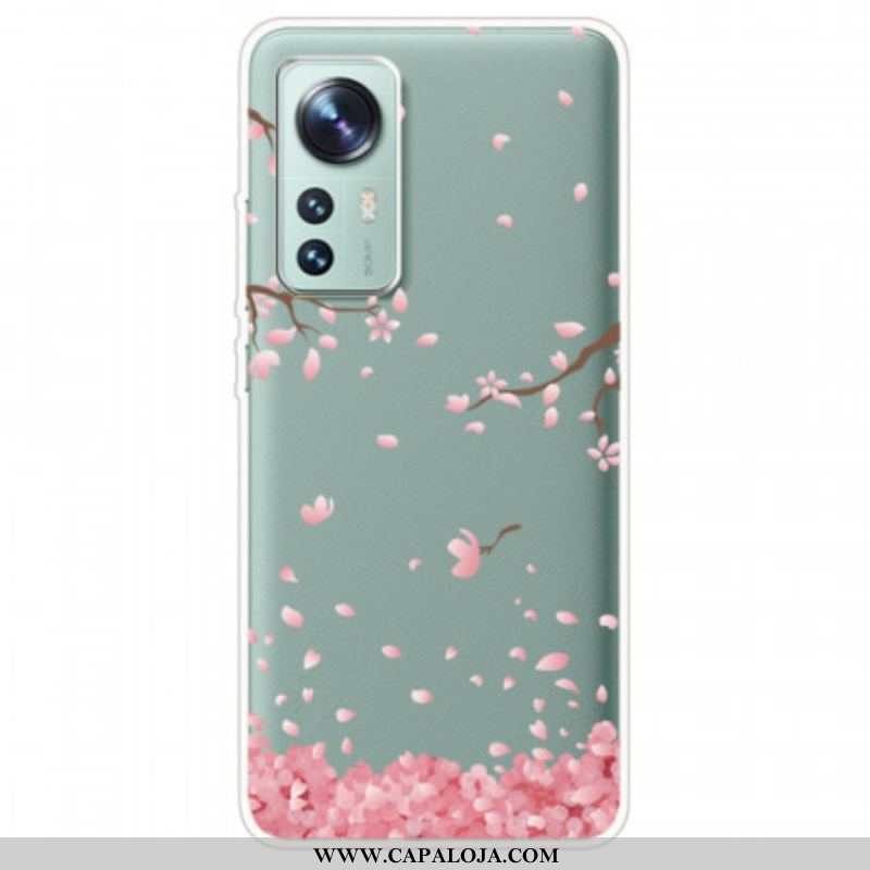 Capa Para Xiaomi 12 / 12X Chuva De Flores