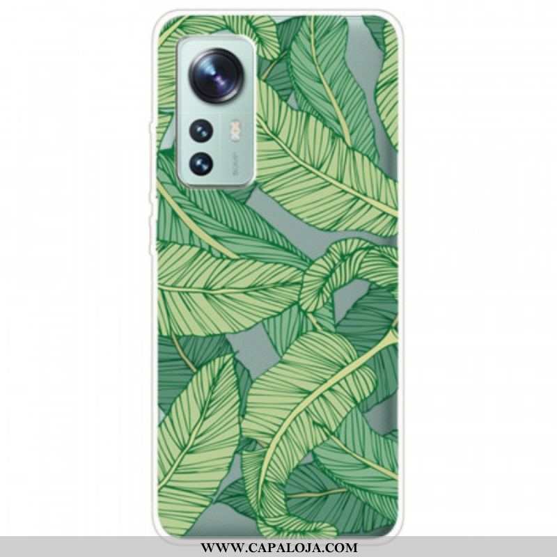 Capa Para Xiaomi 12 / 12X Folhas