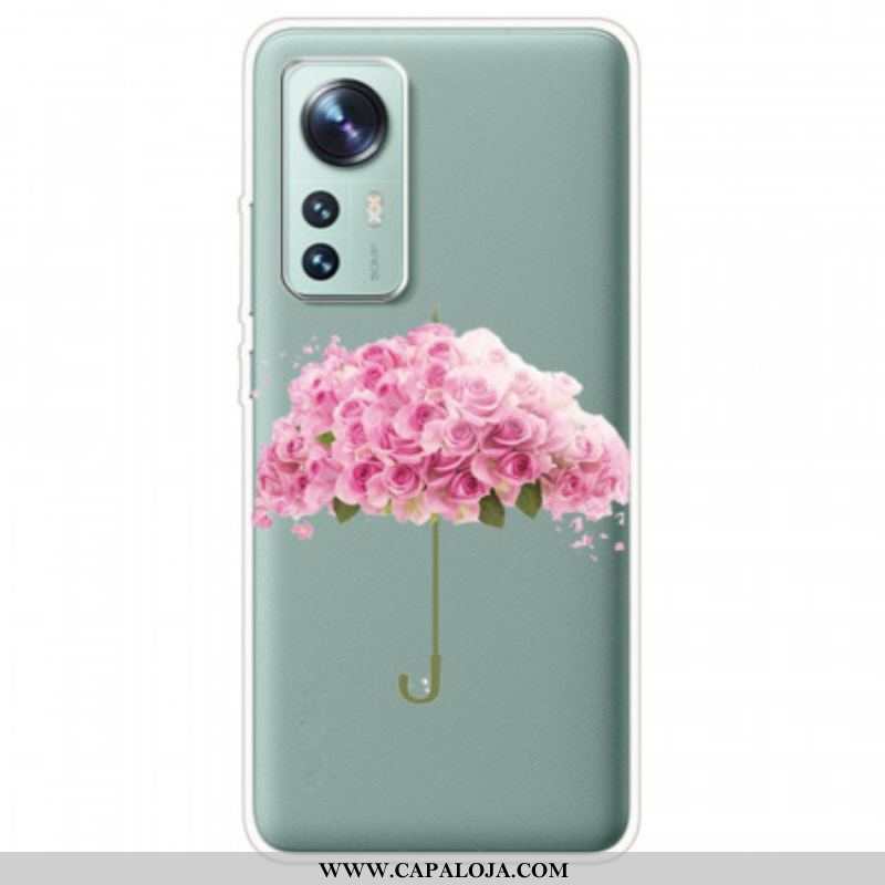 Capa Para Xiaomi 12 / 12X Guarda-chuva Floral