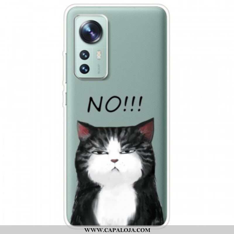 Capa Para Xiaomi 12 / 12X O Gato Que Diz Não