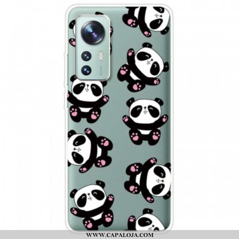 Capa Para Xiaomi 12 / 12X Top Pandas Divertidos