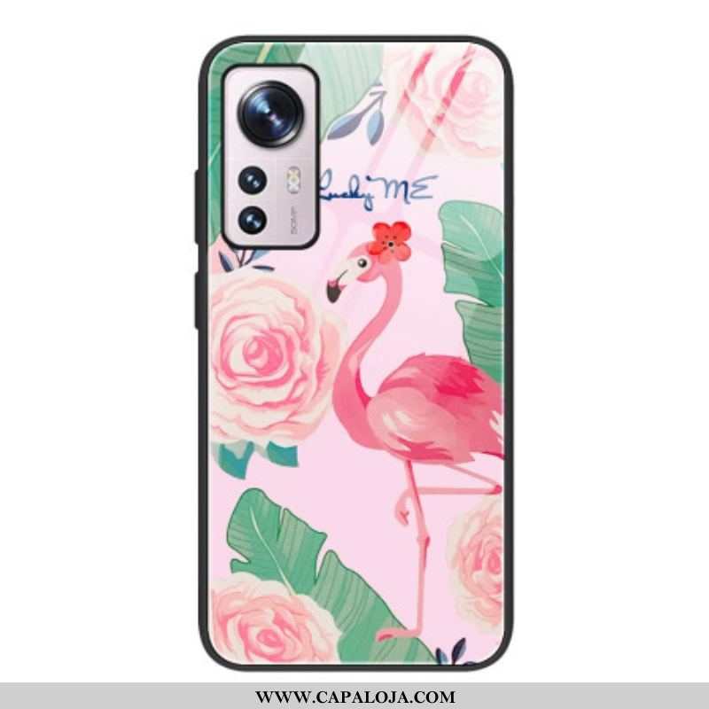 Capa Para Xiaomi 12 / 12X Vidro Temperado Flamingo