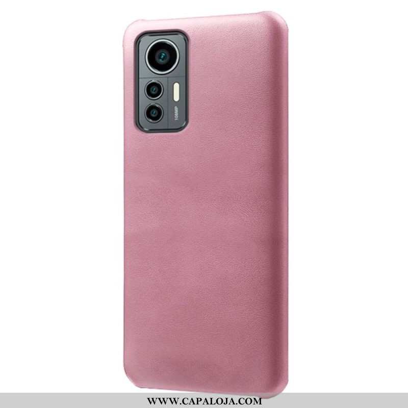 Capa Para Xiaomi 12 Lite Efeito Couro