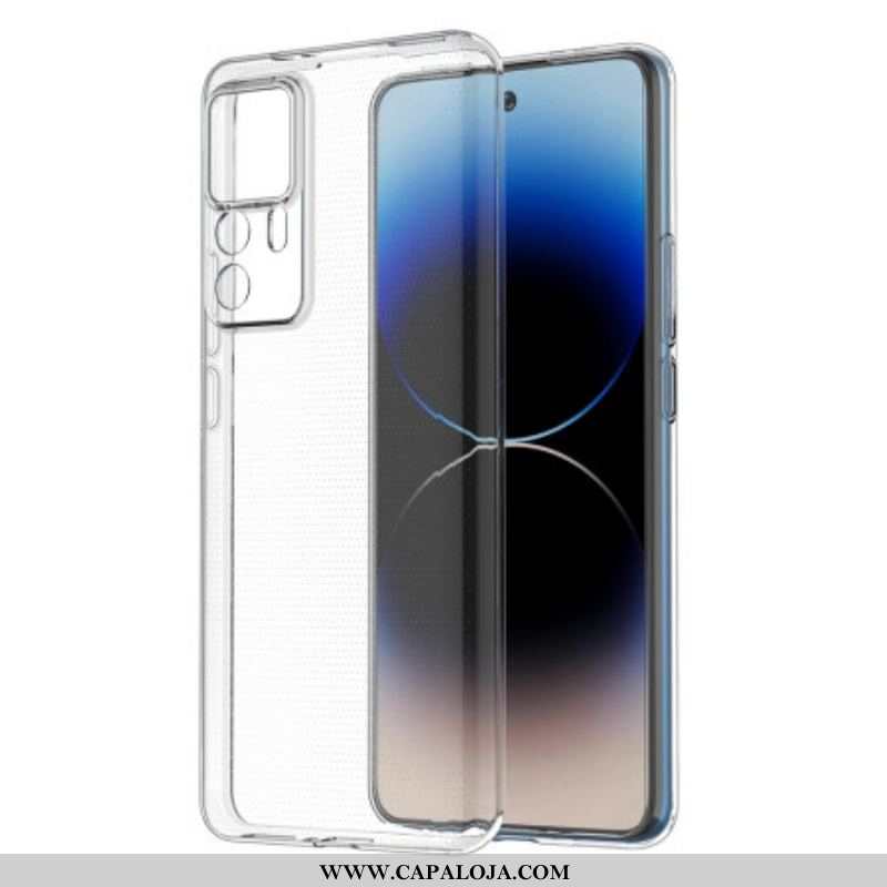 Capa Para Xiaomi 12T / 12T Pro Silicone Flexível Transparente