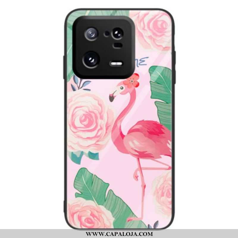 Capa Para Xiaomi 13 Pro Vidro Temperado Flamingo