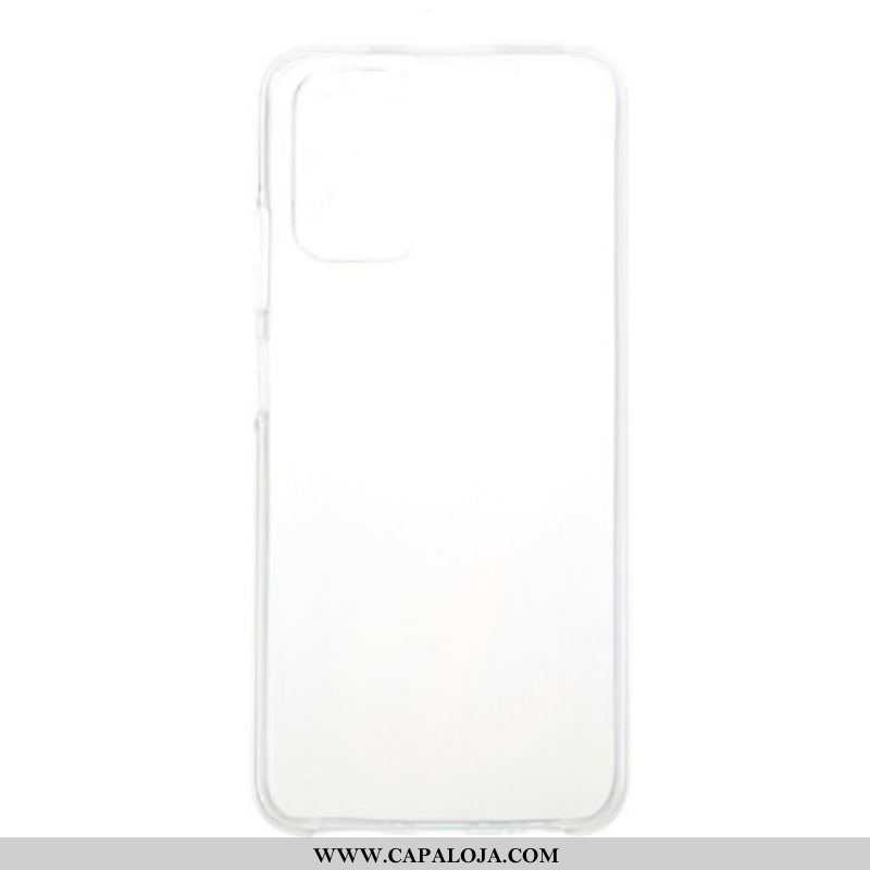 Capa Para Xiaomi Redmi Note 10 / 10S Frente Transparente Traseira