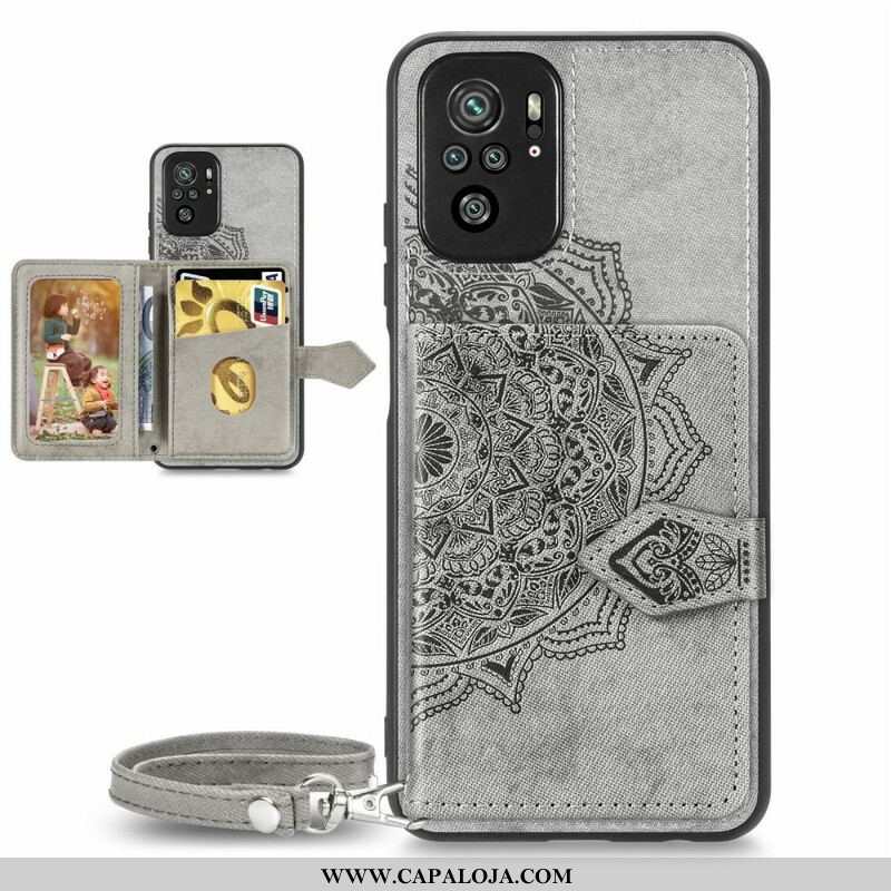 Capa Para Xiaomi Redmi Note 10 / 10S Mandala Multifuncional