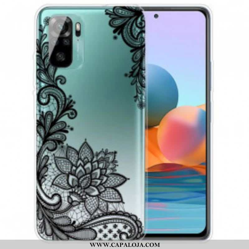 Capa Para Xiaomi Redmi Note 10 / 10S Renda Fina