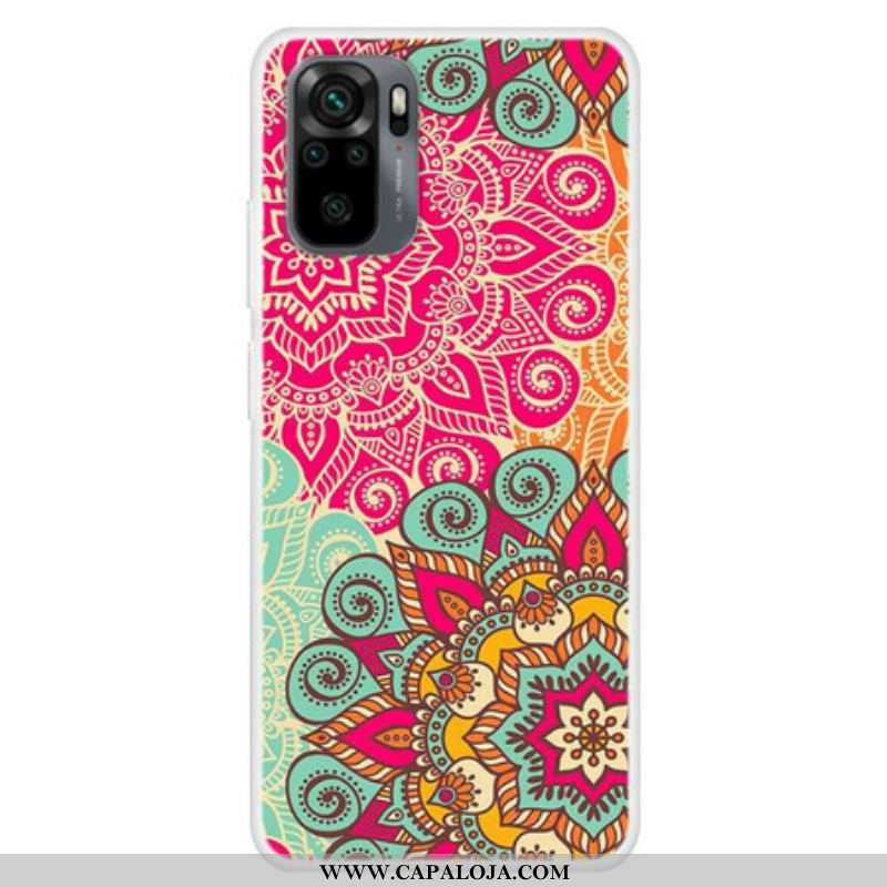 Capa Para Xiaomi Redmi Note 10 / 10S Tendência Mandala