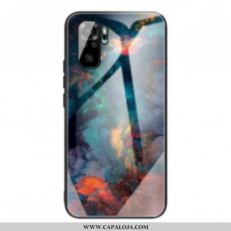 Capa Para Xiaomi Redmi Note 10 / 10S Vidro Temperado Celeste