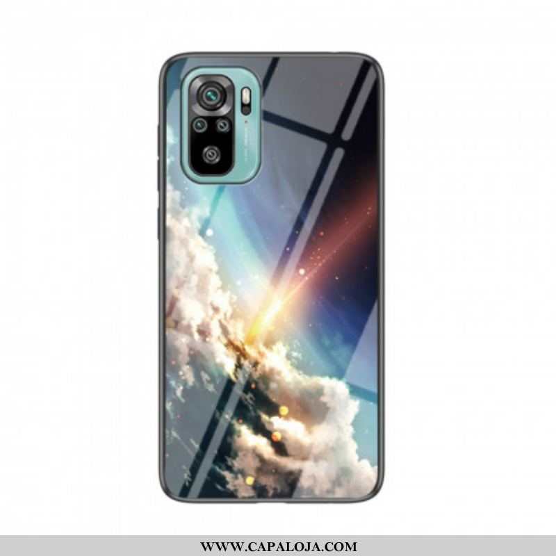 Capa Para Xiaomi Redmi Note 10 / 10S Vidro Temperado De Beleza