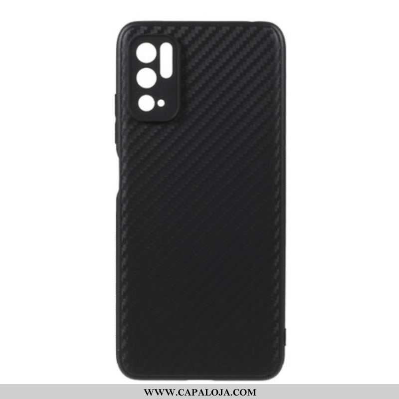 Capa Para Xiaomi Redmi Note 10 5G Fibra De Carbono