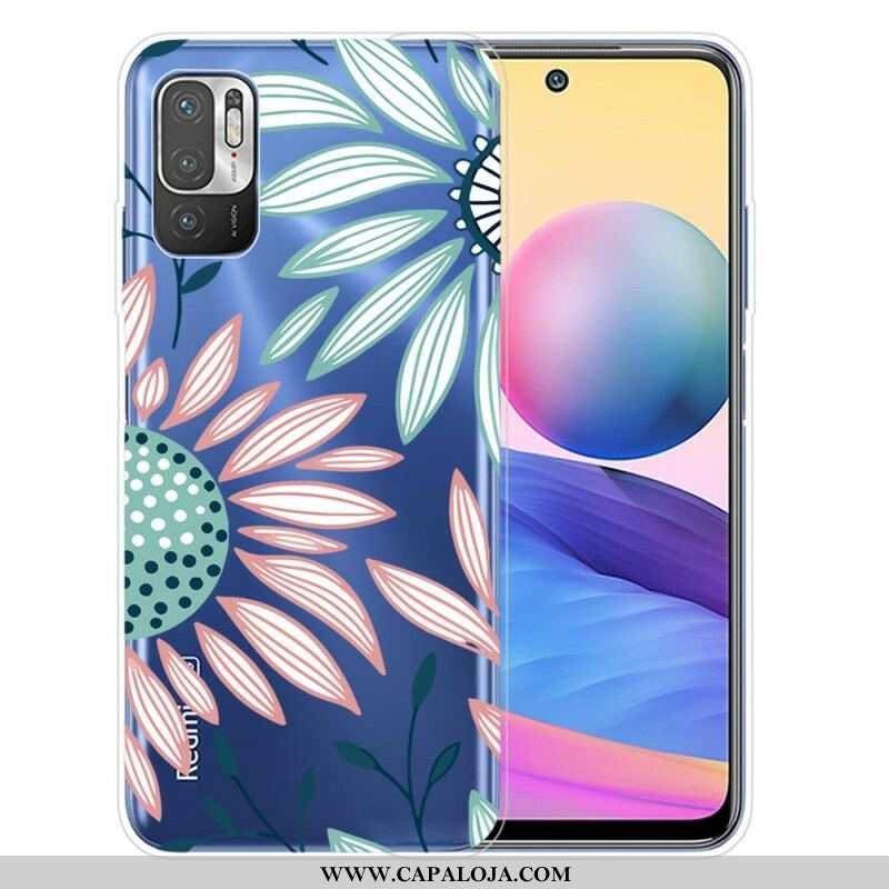 Capa Para Xiaomi Redmi Note 10 5G Floral Premium