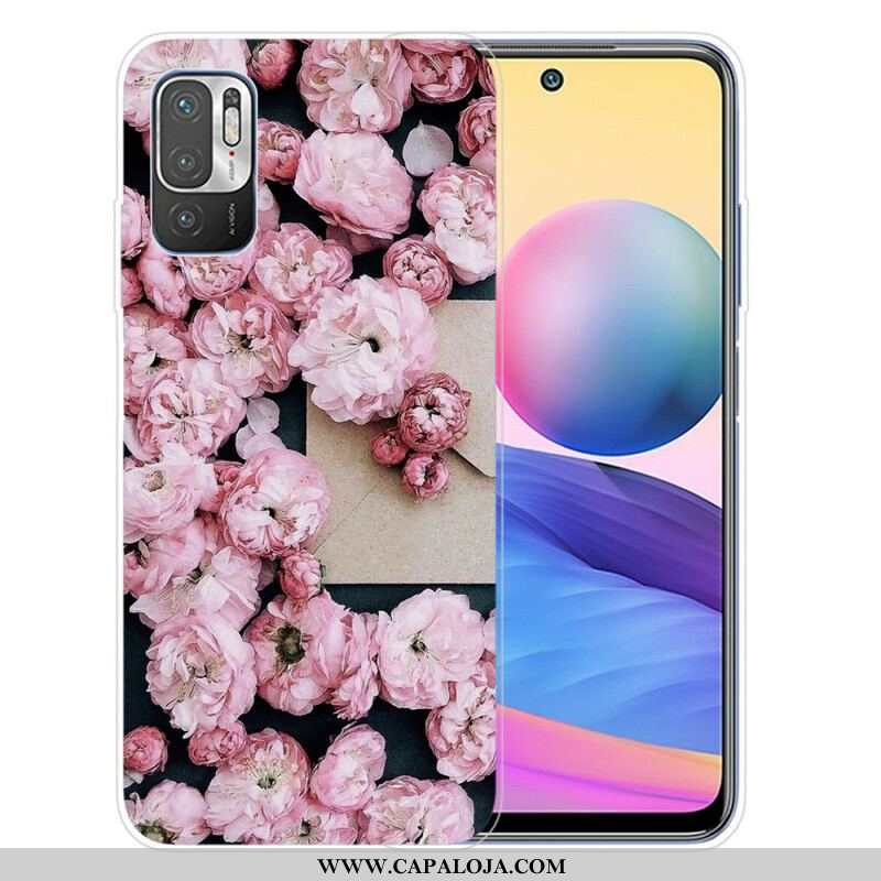 Capa Para Xiaomi Redmi Note 10 5G Flores Intensas