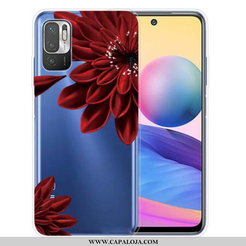 Capa Para Xiaomi Redmi Note 10 5G Flores Silvestres