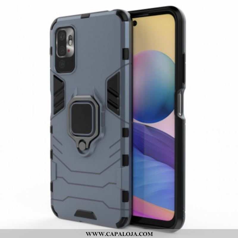 Capa Para Xiaomi Redmi Note 10 5G Resistente A Anel