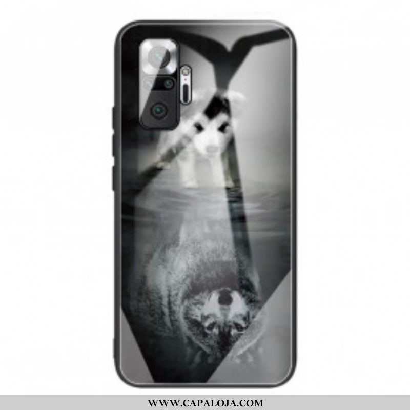 Capa Para Xiaomi Redmi Note 10 Pro Cachorrinho Sonho De Vidro Temperado