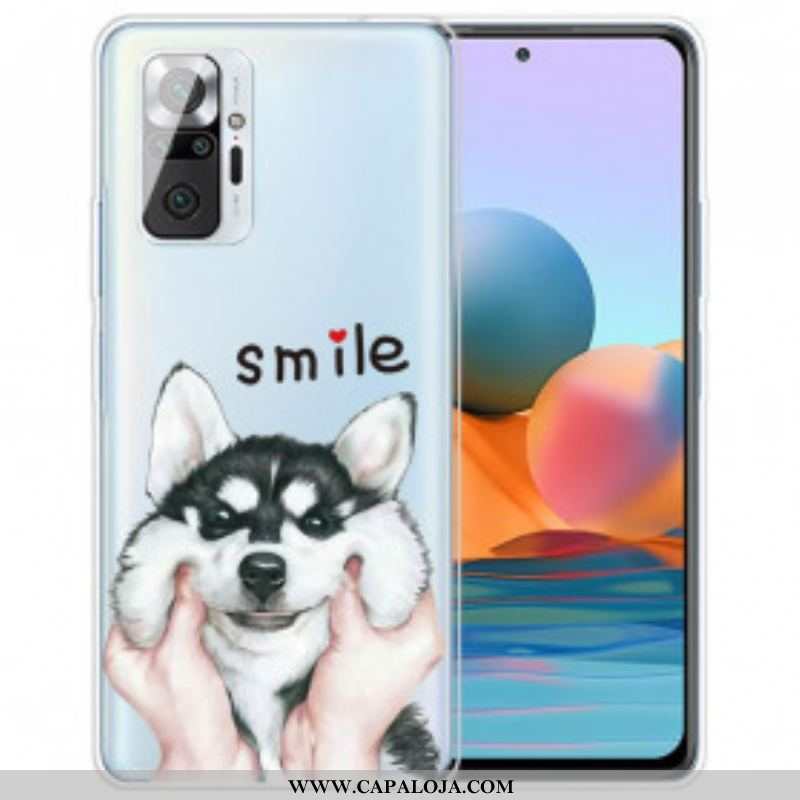 Capa Para Xiaomi Redmi Note 10 Pro Cachorro Sorridente