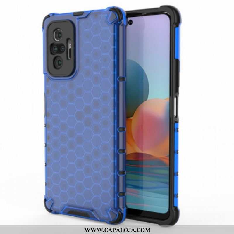 Capa Para Xiaomi Redmi Note 10 Pro Estilo Favo De Mel