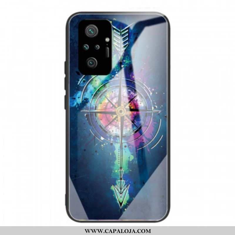 Capa Para Xiaomi Redmi Note 10 Pro Flecha De Vidro Temperado