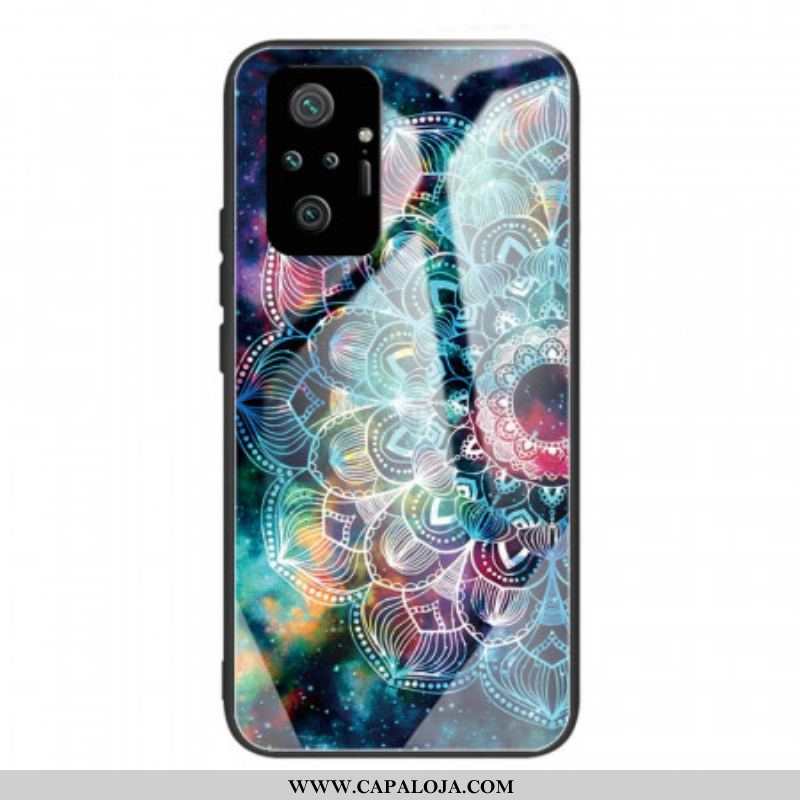 Capa Para Xiaomi Redmi Note 10 Pro Mandala Vidro Temperado