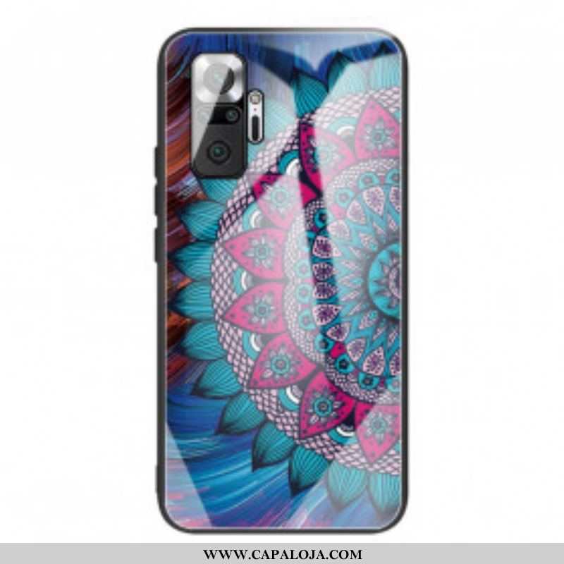 Capa Para Xiaomi Redmi Note 10 Pro Mandala Vidro Temperado