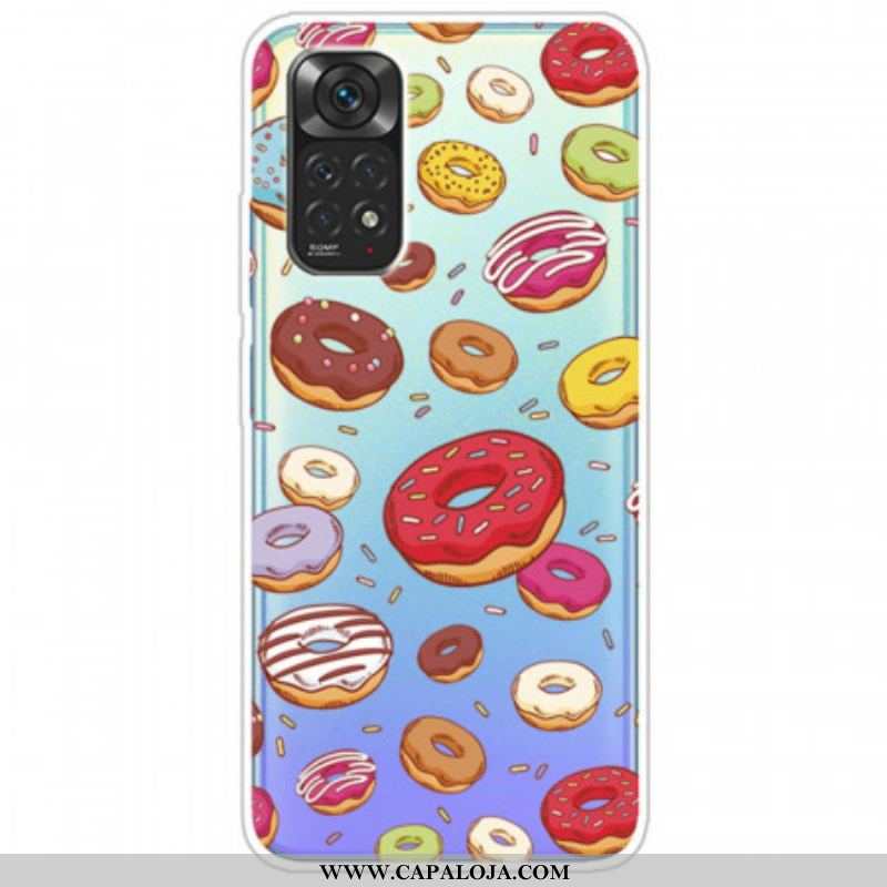 Capa Para Xiaomi Redmi Note 11 / 11S Amo Rosquinhas