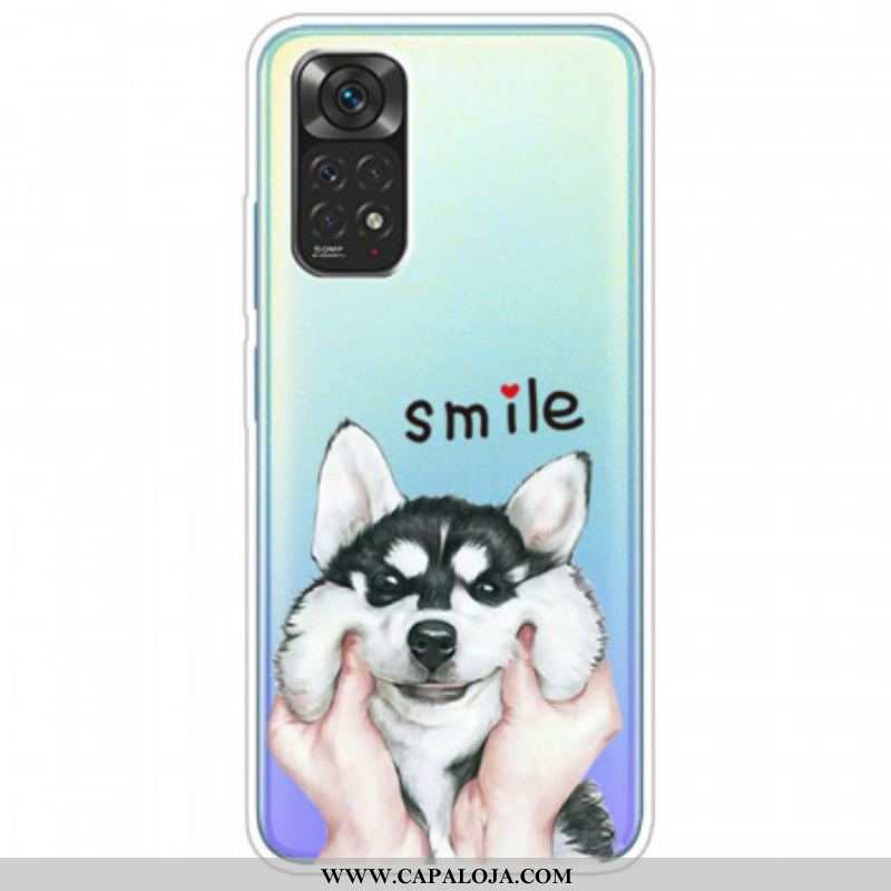 Capa Para Xiaomi Redmi Note 11 / 11S Cachorro Sorridente