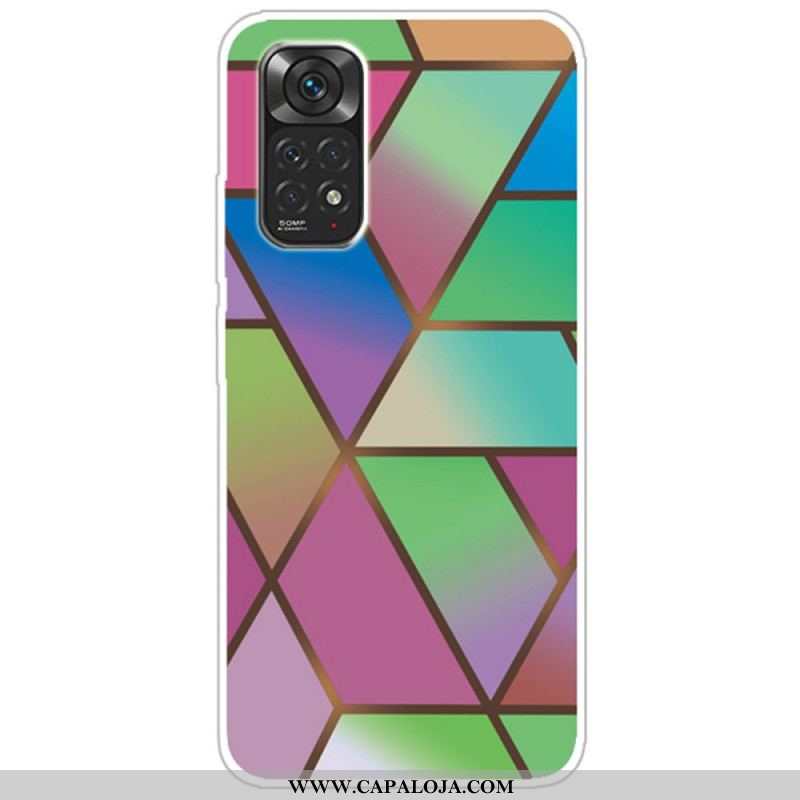 Capa Para Xiaomi Redmi Note 11 / 11S Figuras De Mármore