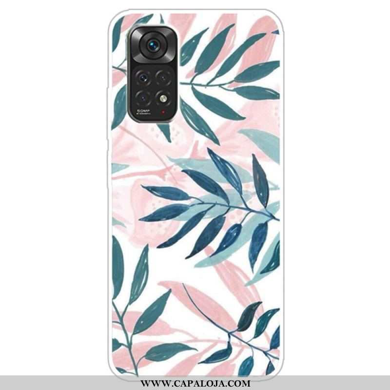 Capa Para Xiaomi Redmi Note 11 / 11S Folhas