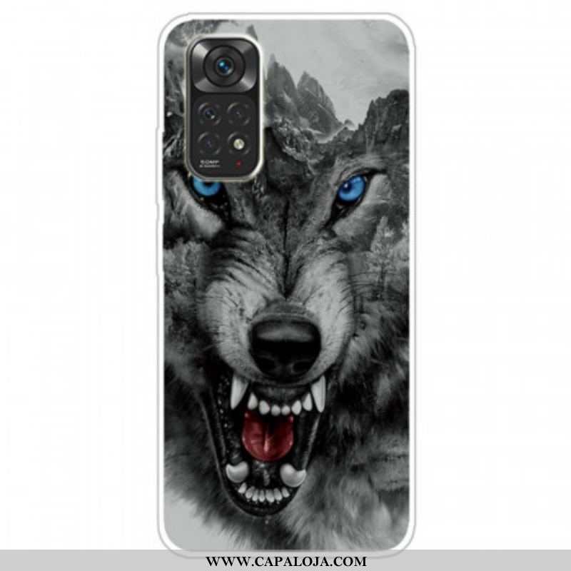 Capa Para Xiaomi Redmi Note 11 / 11S Lobo Feroz