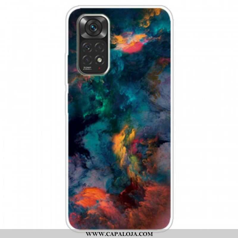 Capa Para Xiaomi Redmi Note 11 / 11S Nuvens Coloridas