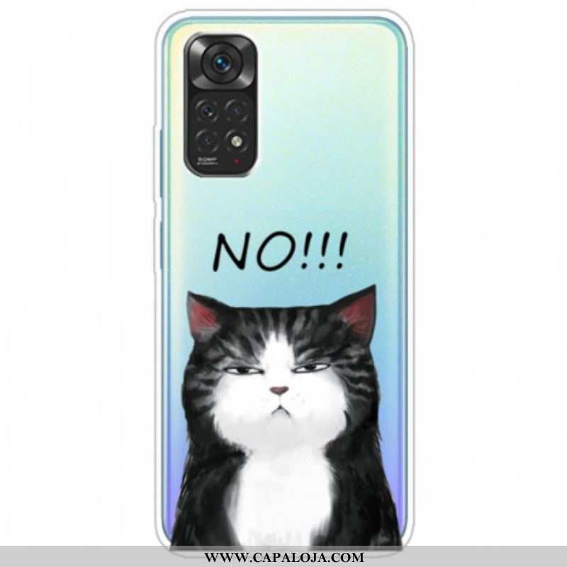 Capa Para Xiaomi Redmi Note 11 / 11S O Gato Que Diz Não