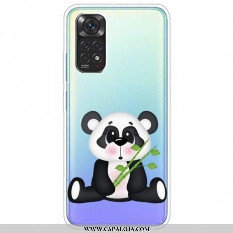 Capa Para Xiaomi Redmi Note 11 / 11S Panda Triste Sem Costura