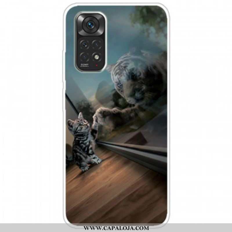 Capa Para Xiaomi Redmi Note 11 / 11S Sonho De Gatinho