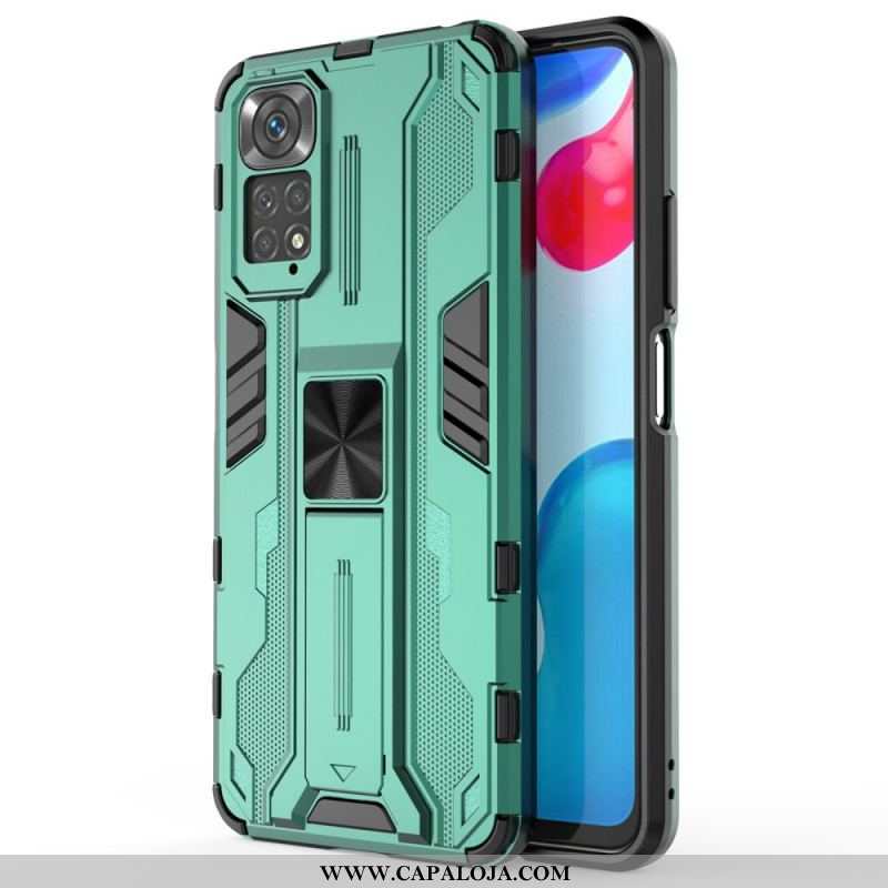 Capa Para Xiaomi Redmi Note 11 / 11S Suporte Removível Vertical E Horizontal