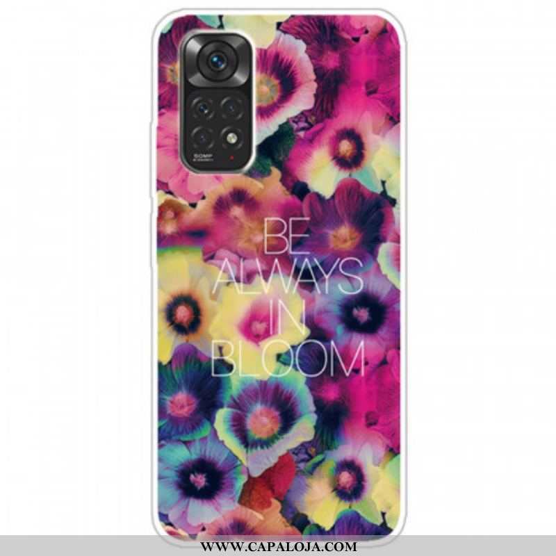 Capa Para Xiaomi Redmi Note 11 Pro / 11 Pro 5G Esteja Sempre Em Flor