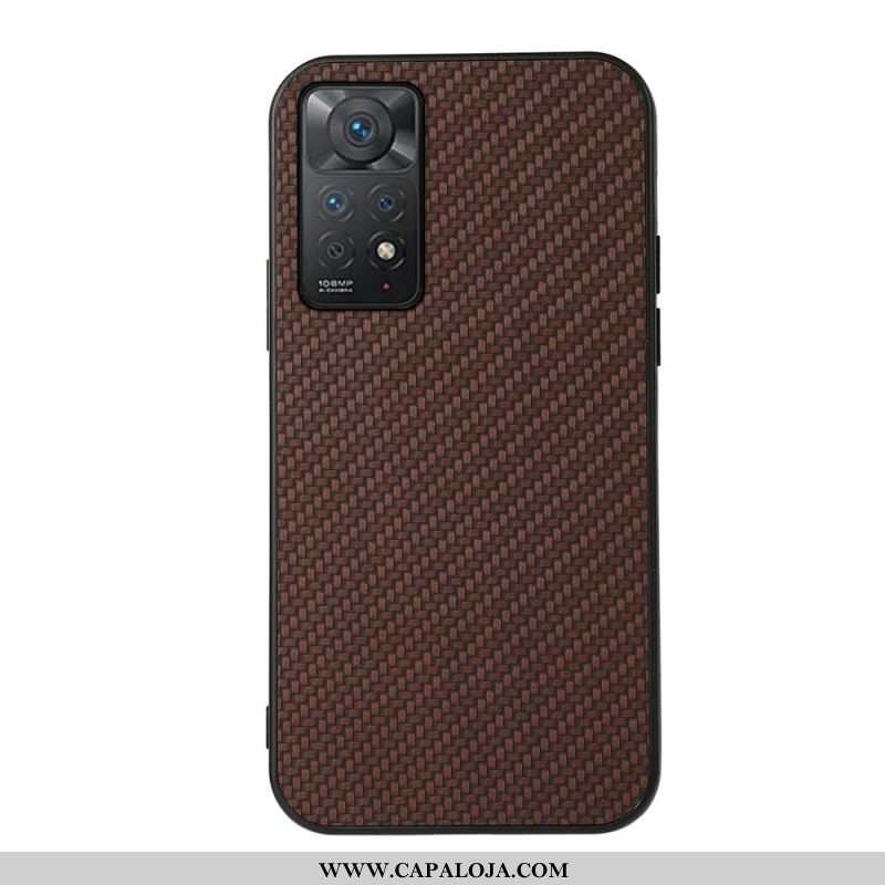 Capa Para Xiaomi Redmi Note 11 Pro / 11 Pro 5G Fibra De Carbono