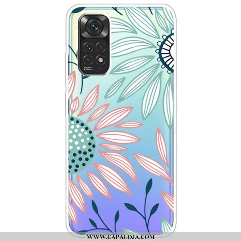 Capa Para Xiaomi Redmi Note 11 Pro / 11 Pro 5G Flor Sem Costura