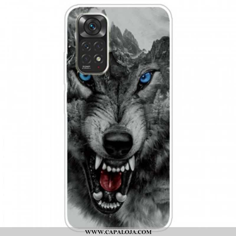 Capa Para Xiaomi Redmi Note 11 Pro / 11 Pro 5G Lobo Feroz