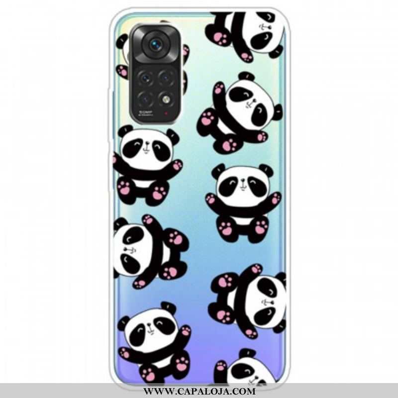 Capa Para Xiaomi Redmi Note 11 Pro / 11 Pro 5G Pandas Divertidos