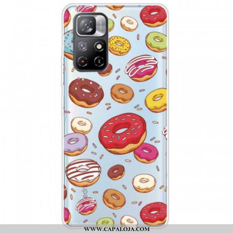 Capa Para Xiaomi Redmi Note 11 Pro Plus 5G Amo Rosquinhas