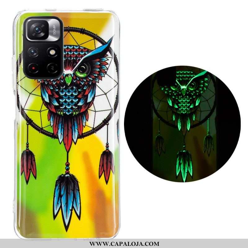 Capa Para Xiaomi Redmi Note 11 Pro Plus 5G Apanhador De Sonhos Fluorescente