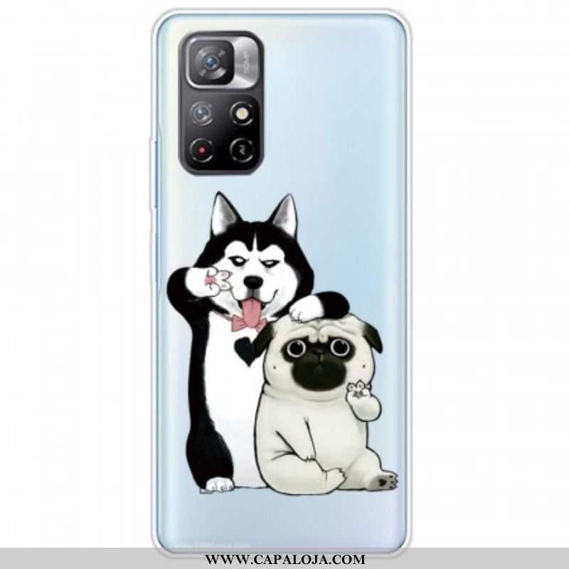 Capa Para Xiaomi Redmi Note 11 Pro Plus 5G Cachorros Engraçados