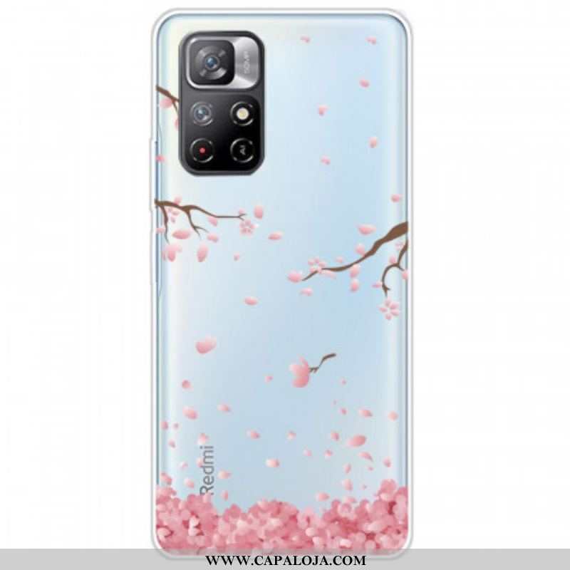 Capa Para Xiaomi Redmi Note 11 Pro Plus 5G Chuva De Flores