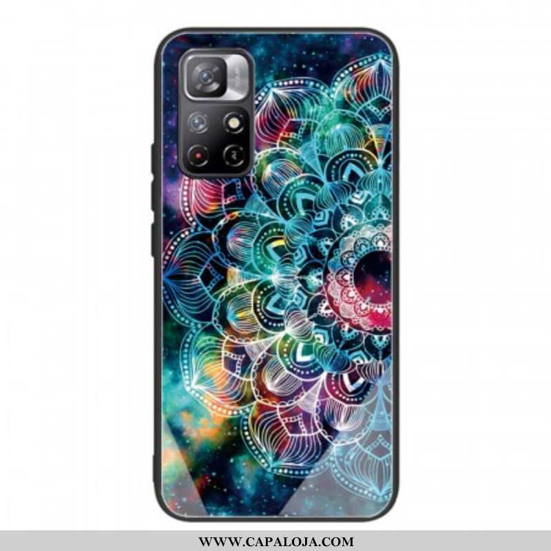 Capa Para Xiaomi Redmi Note 11 Pro Plus 5G Mandala Vidro Temperado