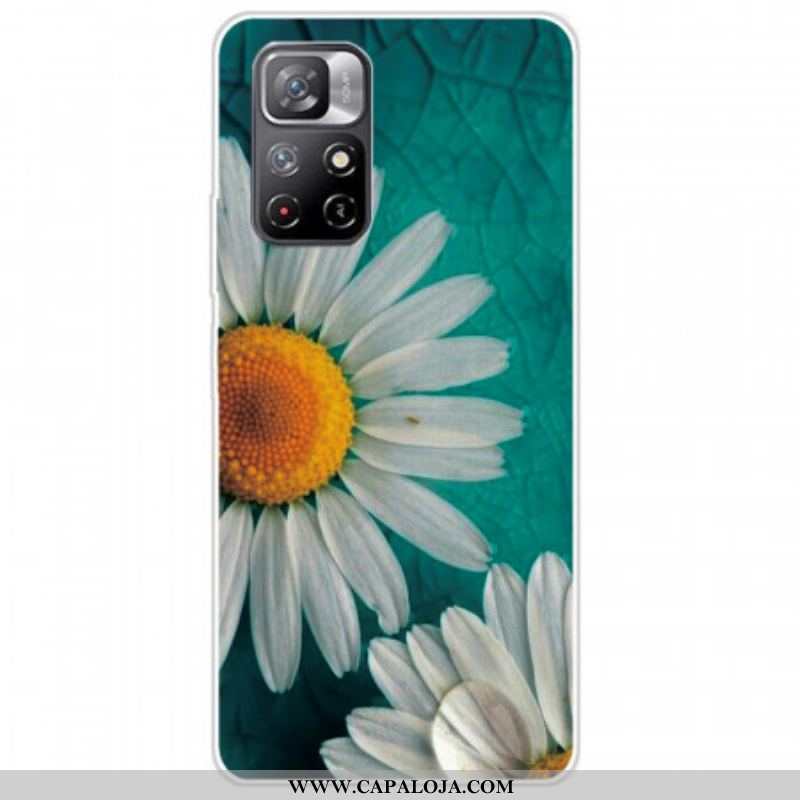 Capa Para Xiaomi Redmi Note 11 Pro Plus 5G Margarida De Silicone