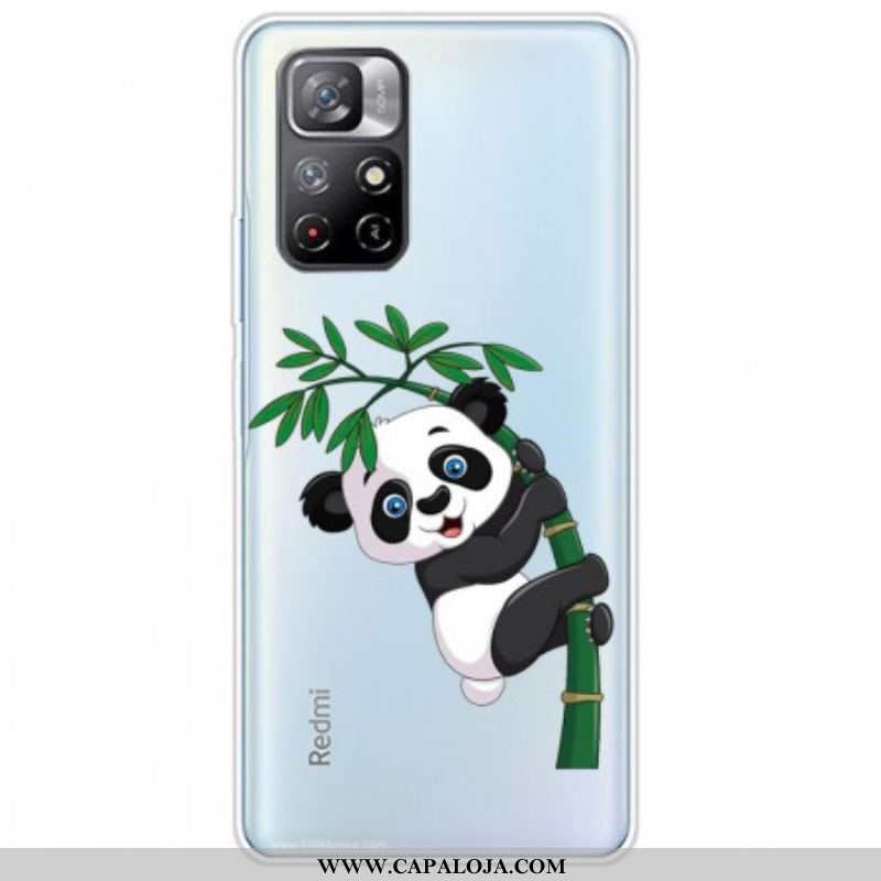 Capa Para Xiaomi Redmi Note 11 Pro Plus 5G Panda Em Bambu