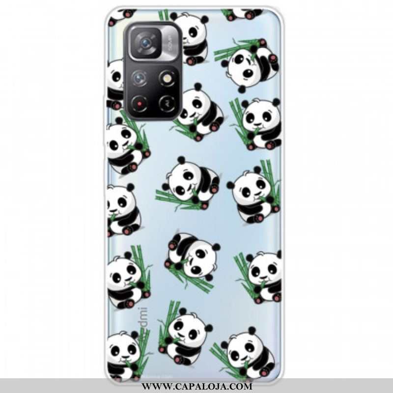 Capa Para Xiaomi Redmi Note 11 Pro Plus 5G Pequenos Pandas